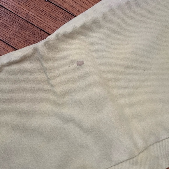 Denim Forum Joan Wide Leg Jeans, size 24. Legs sewn into straight leg, dyed. - Picture 7 of 7